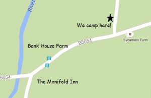 Campsite map